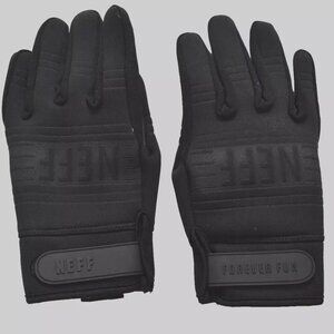 Neff Mens Daily Skater Ski Snowboard Pipe Black Gloves New